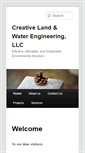 Mobile Screenshot of creative-land-water-eng.com