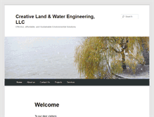 Tablet Screenshot of creative-land-water-eng.com